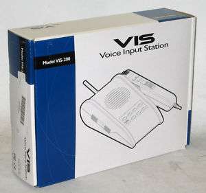 NEW Voice Input Station VIS 200 PC Dictation Dictaphone  