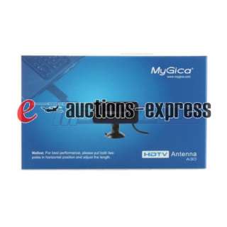 Mygica A30 Indoor Digital TV Antenna for HDTV, Black  