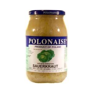 Polonaise Sauerkraut (936g/ 2lbs)  Grocery & Gourmet Food