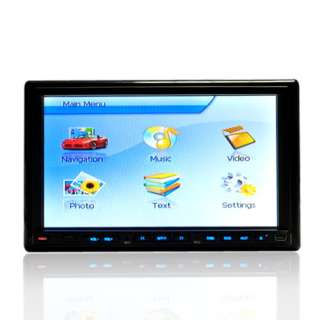 Touch screen double din car Radio dvd stereo in dash 7  