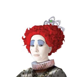Queen Red Wig Alice in Wonderland Halloween Costumes  