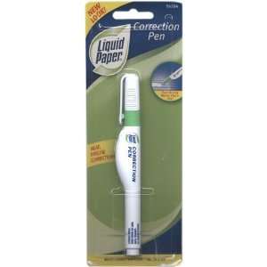  Sanford 7ml Correction Fluid Pen Tip Applicator White 