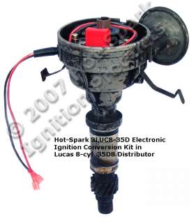for 8 cylinder lucas 35d8 distributors with points and condenser