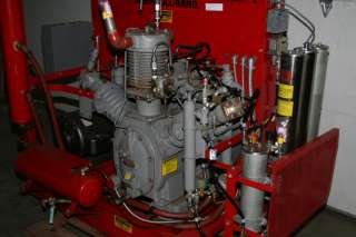 breathing air compressor diving Ingersoll Rand H15T4  