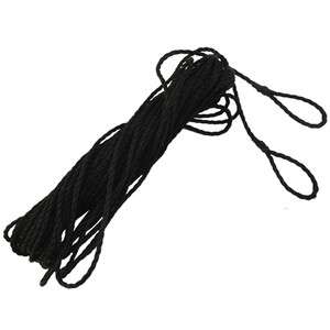 Scuba Diving Spearfishing Black 98 ft. String Line with Loops  