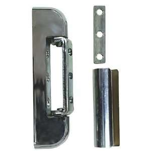 Chrome Hinge Hardware with 7/8 Offset with 3/16 Adjustment Range