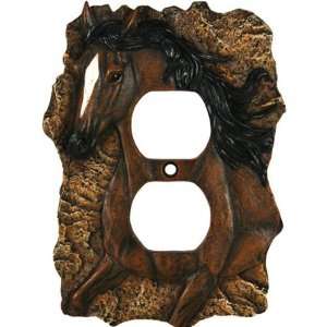   Products Horse Receptacle Electrical Cover Plate