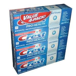  Crest Pro Health Whitening Toothpaste Fresh Clean Mint 