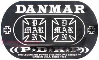 DANMAR 210DK Double Bass Drum Impact Pad   beater kick  