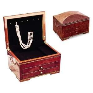  Reed & Barton DANIELLE   BURLED JEWELRY BOX Jewelry