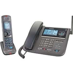 NEW Uniden Dect 6.0 2 Line Expandable Corded/Cordless Telephone With 