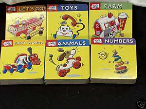 Fisher Price Educational Childrens Board Books free shp  
