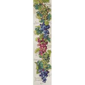  Janlynn Grapes Bell Pull Cross Stitch Kit