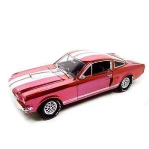  1966 Shelby GT350 Red Chrome 1/18 Diecast Model 