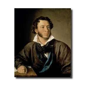  Portrait Of Alexander Pushkin 17991837 Giclee Print