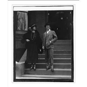   Historic Print (M) Alice Longworth & Theo. Roosevelt