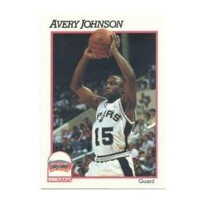  1991 92 Hoops #436 Avery Johnson