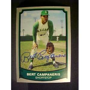 Bert Campaneris Oakland City Athletics #157 1989 Baseball Legends 