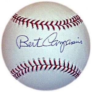  Bert Campaneris Autographed Baseball