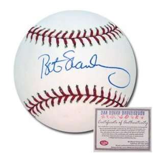 Bob Stanley Boston Red Sox Hand Signed Rawlings MLB Baseball
