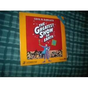 THE GREATEST SHOW ON EARTH (1952 Cecil B.DeMilles)Laser Videodisc 