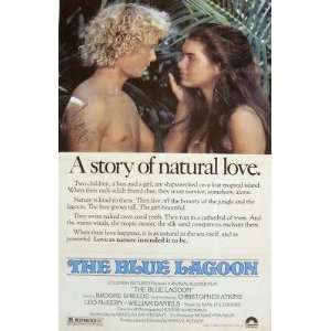  Christopher Atkins Signed BLUE LAGOON 27x40 Poster COA 