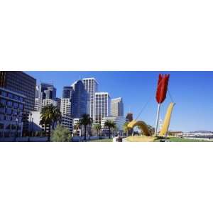  Claes Oldenburg Sculpture, San Francisco, California, USA 