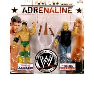     Cody Rhodes and Dusty Rhodes with Cowbell Saddle Toys & Games