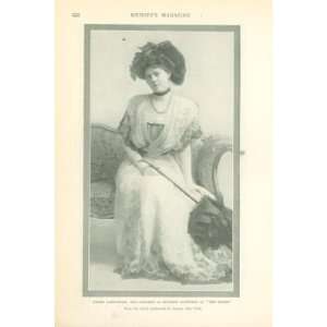  1908 Print Actress Ethel Barrymore 