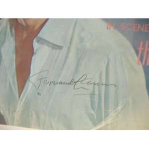  Lamas, Fernando LP Signed Autograph Sealed Co Star The 