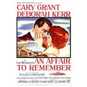  An Affair to Remember (1957) 27 x 40 Movie Poster Style A 