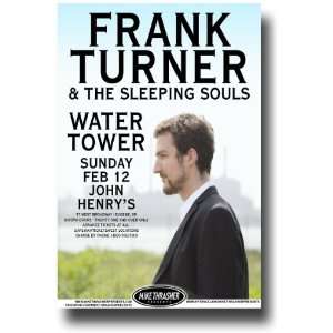  Frank Turner Poster   Concert Flyer   Eug Feb 12