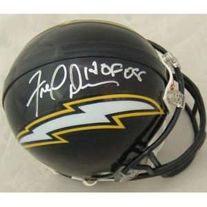 Fred Dean San Deigo Chargers Signed Mini Helmet Hof