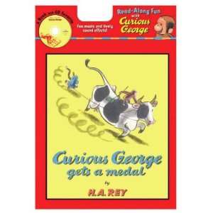   George Read Along Set 2   Curious George Gets a Medal