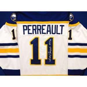 Gil Perreault Autographed Hockey Jersey (Buffalo Sabres)