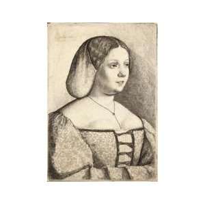   Wenceslaus Hollar   Petrarchs Laura, after Giorgione