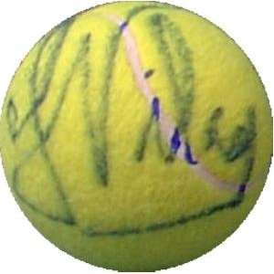 Guillermo Vilas autographed Tennis Ball 