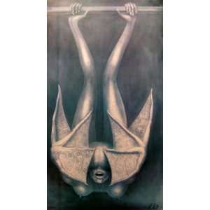    TOURIST IX Signed/numbered Print By H.R. Giger