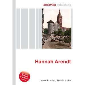 Hannah Arendt [Paperback]