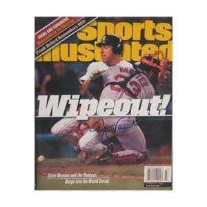 Jason Varitek autographed Sports Illustrated Magazine (Boston Red Sox)