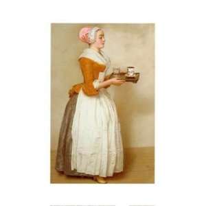   Jean Etienne Liotard   Poster Size 12.00 X 16.00 inches Home