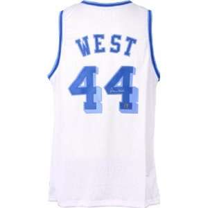 Jerry West Autographed Jersey  Details White, Custom