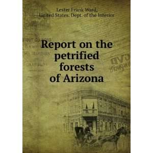   Arizona United States. Dept. of the Interior Lester Frank Ward Books