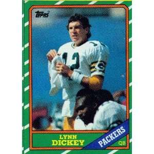  1986 Topps #214 Lynn Dickey   Green Bay Packers (Football 