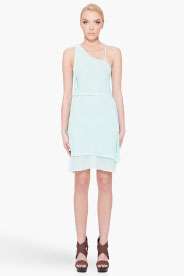 DIESEL Aqua Asymmetric Strap Dress
