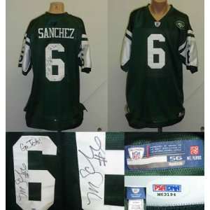 Mark Sanchez Autographed Uniform   PSA COA   Autographed NFL Jerseys