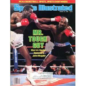  Marvin Hagler & John Mugabi Unsigned Sports Illustrated 