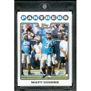 2008 Topps # 50 Matt Moore   Carolina Panthers   NFL 