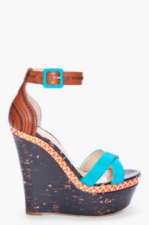 Rupert Sanderson Mutlicolor Nissa Heels for women  