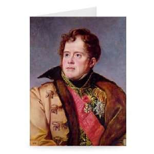  Marshal Michel Ney (1769 1815) Duke of   Greeting Card 